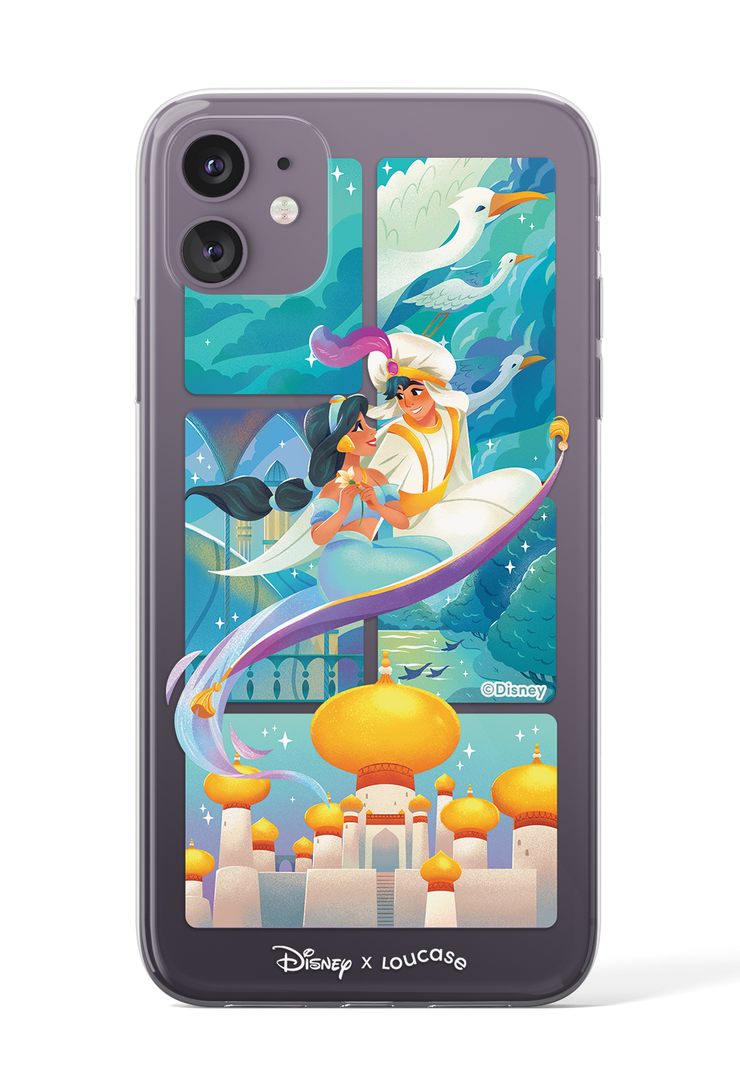 A Whole New World - KLEARLUX™ Disney x Loucase Aladdin Collection Phone Case | LOUCASE