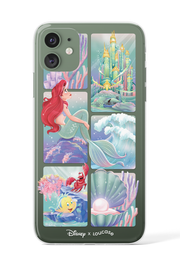 Ariel's Adventure - KLEARLUX™ Disney x Loucase The Little Mermaid Collection Phone Case | LOUCASE
