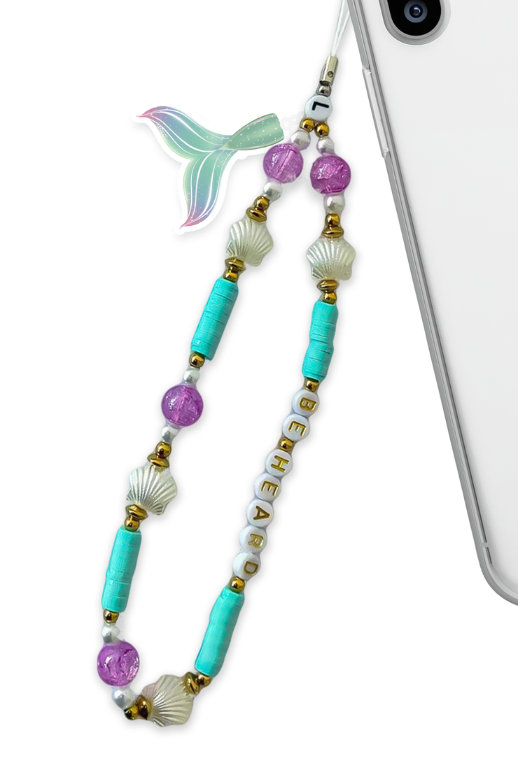 Be Heard - STRAPUP™ Disney x Loucase The Little Mermaid Collection Phone Strap | LOUCASE