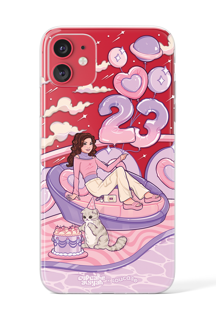 Birthday Behaviour - KLEARLUX™ Limited Edition Cupcake Aisyah x Loucase 3.0 Phone Case | LOUCASE