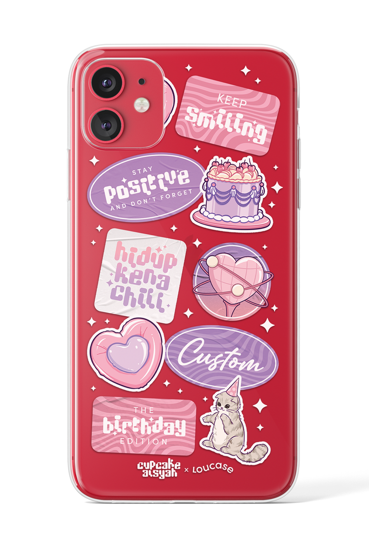 8PM - KLEARLUX™ Limited Edition Cupcake Aisyah x Loucase Phone Case