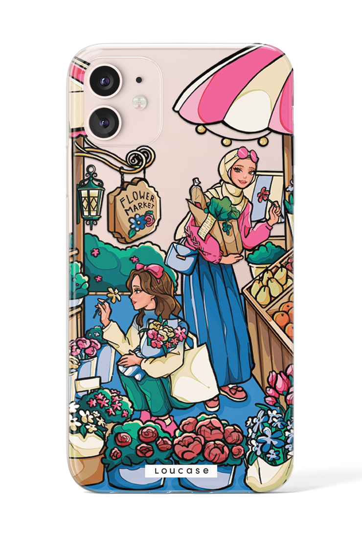 Bloom Haven - KLEARLUX™ Special Edition Sunday Market Collection Phone Case | LOUCASE