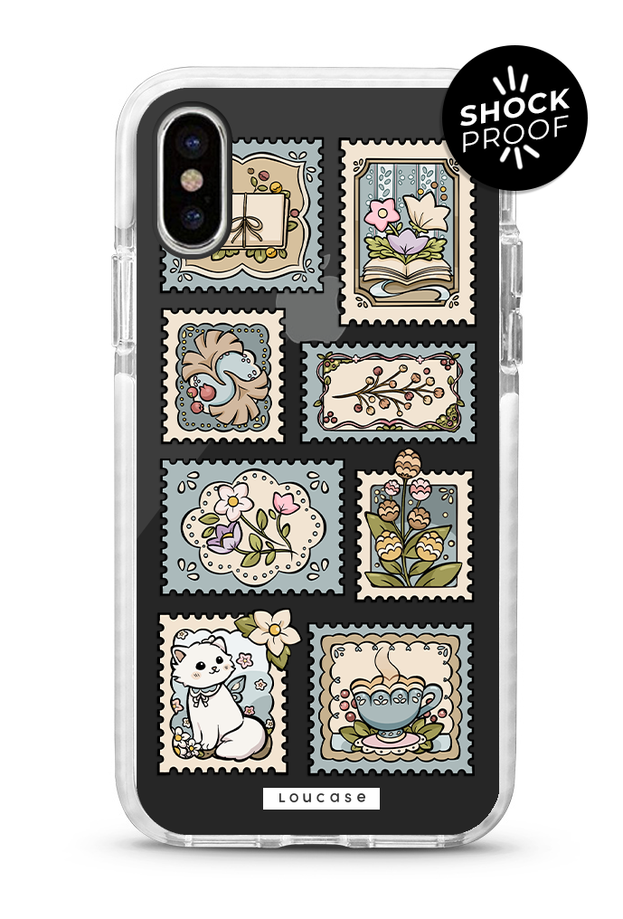 Blue Stamps - PROTECH™ Special Edition Whimsical Collection Phone Case | LOUCASE