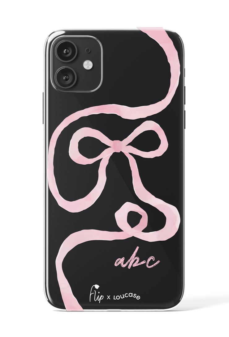 Bow Blush - KLEARLUX™ Limited Edition Flip x Loucase Phone Case | LOUCASE