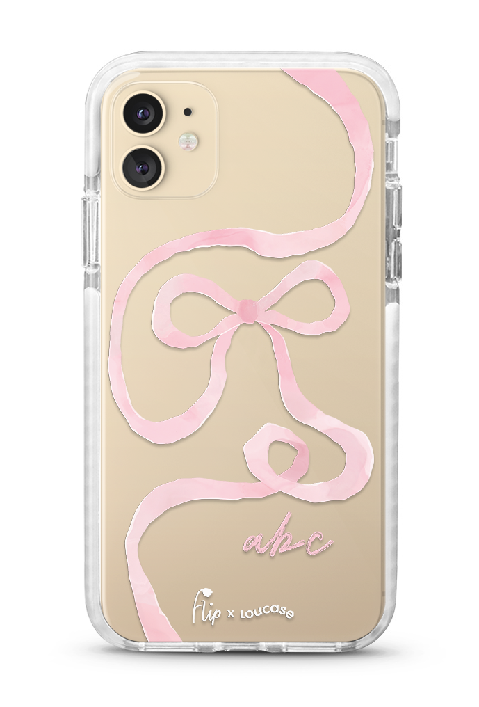 Bow Blush - PROTECH™ Limited Edition Flip x Loucase Phone Case | LOUCASE