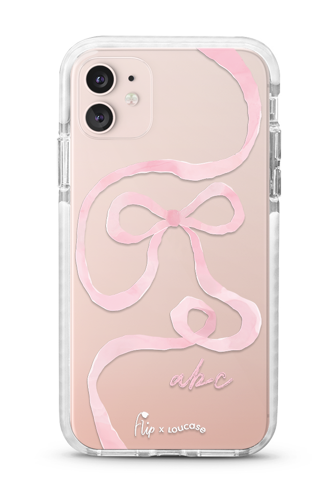 Bow Blush - PROTECH™ Limited Edition Flip x Loucase Phone Case | LOUCASE