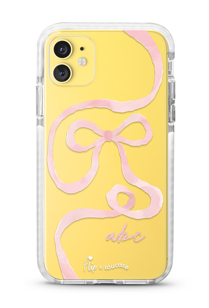 Bow Blush - PROTECH™ Limited Edition Flip x Loucase Phone Case | LOUCASE