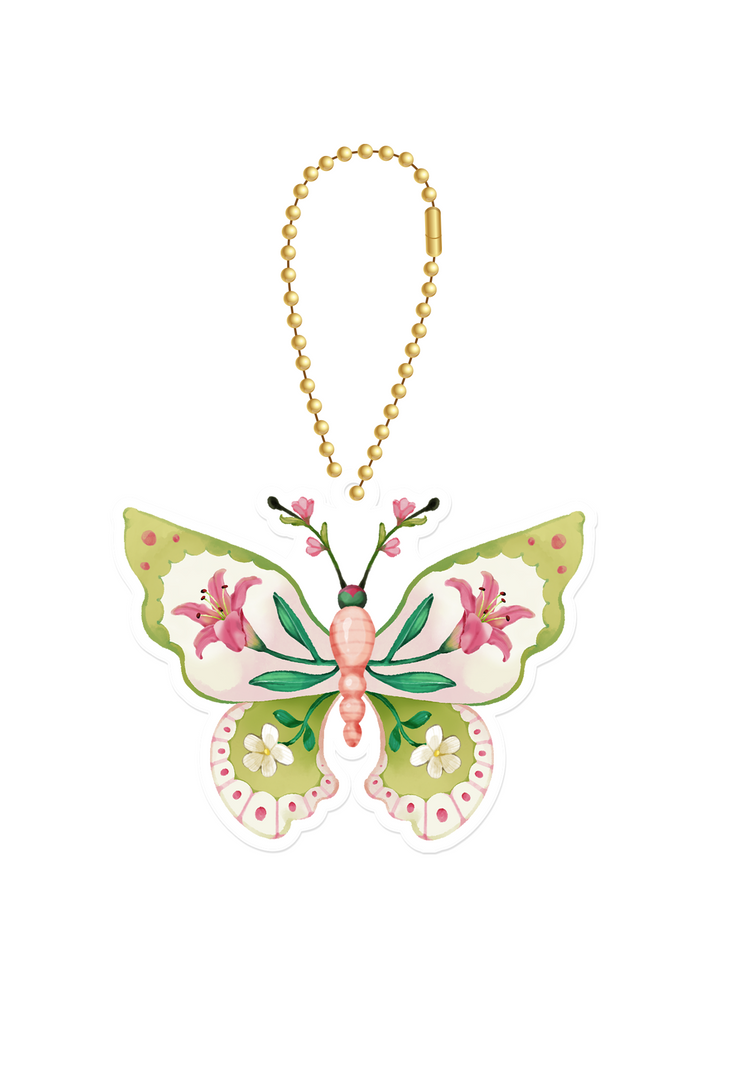 Butterfly - CHARMUP™ Special Edition Eden Collection Accessories Keychain | LOUCASE