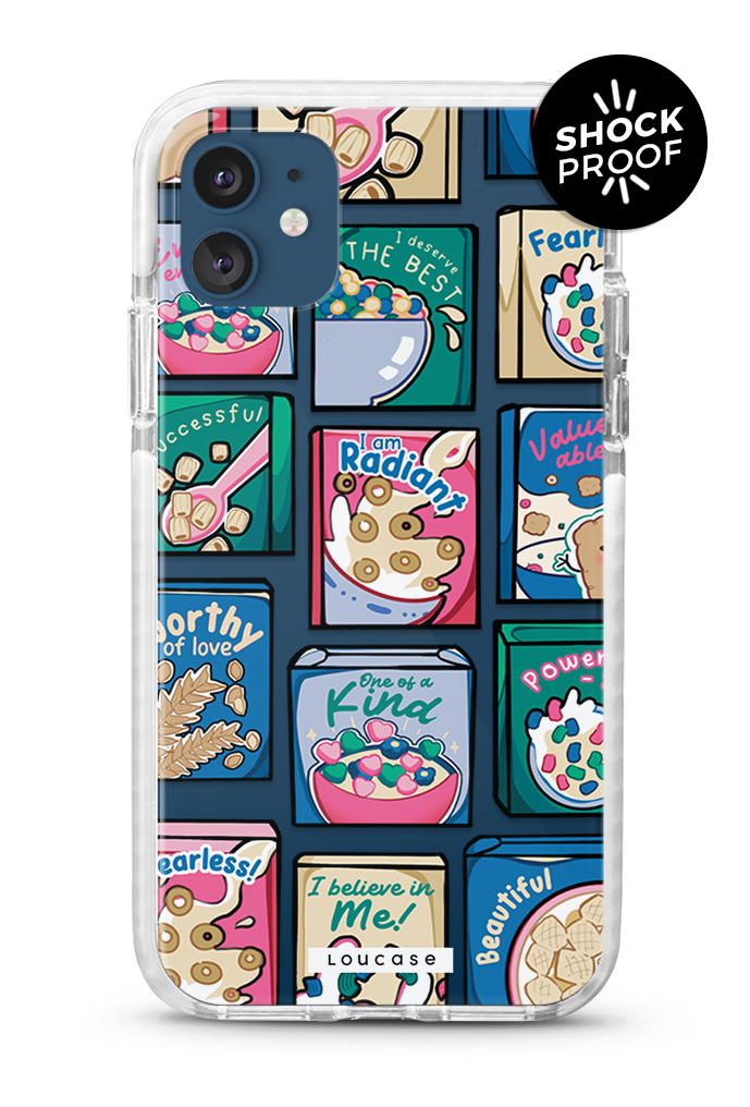 Cereal Quotes - PROTECH™ Special Edition Sunday Market Collection Phone Case | LOUCASE