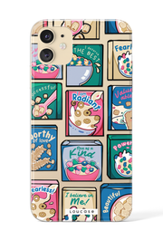 Cereal Quotes - KLEARLUX™ Special Edition Sunday Market Collection Phone Case | LOUCASE
