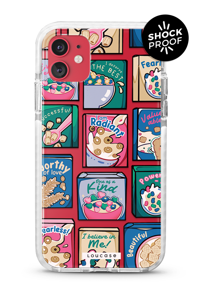 Cereal Quotes - PROTECH™ Special Edition Sunday Market Collection Phone Case | LOUCASE
