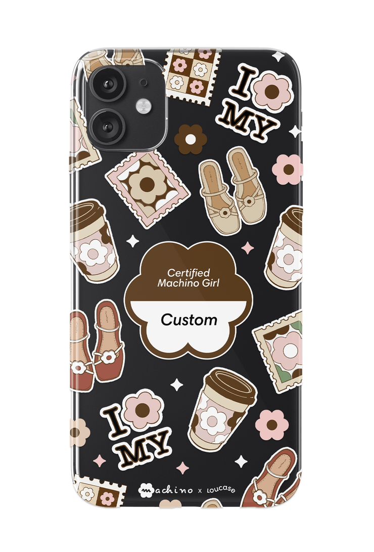 Certified Machino Girl - KLEARLUX™ Limited Edition Machino x Loucase Phone Case | LOUCASE