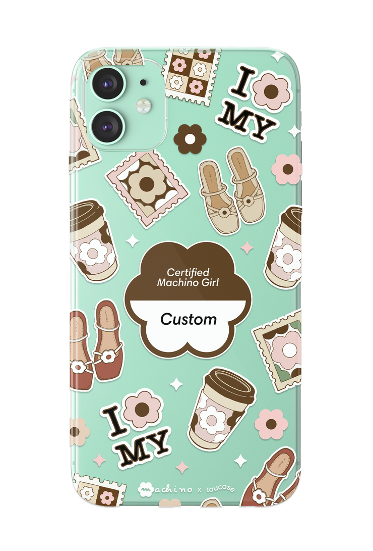 Certified Machino Girl - KLEARLUX™ Limited Edition Machino x Loucase Phone Case | LOUCASE