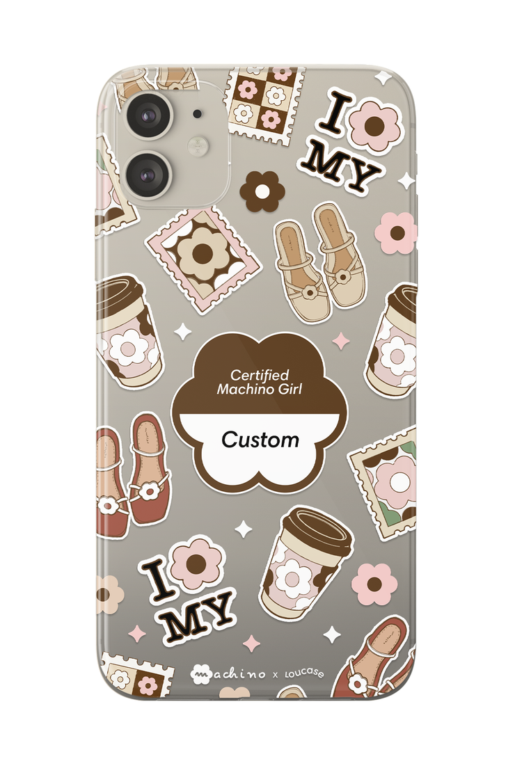 Certified Machino Girl - KLEARLUX™ Limited Edition Machino x Loucase Phone Case | LOUCASE