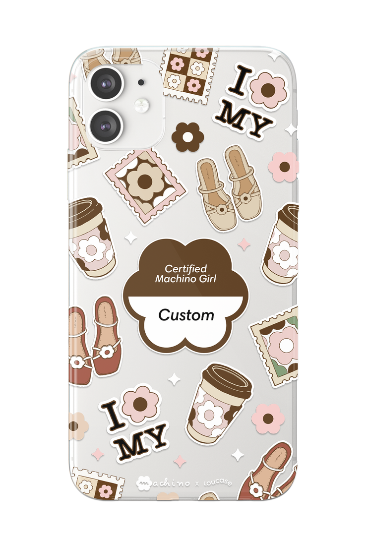 Certified Machino Girl - KLEARLUX™ Limited Edition Machino x Loucase Phone Case | LOUCASE