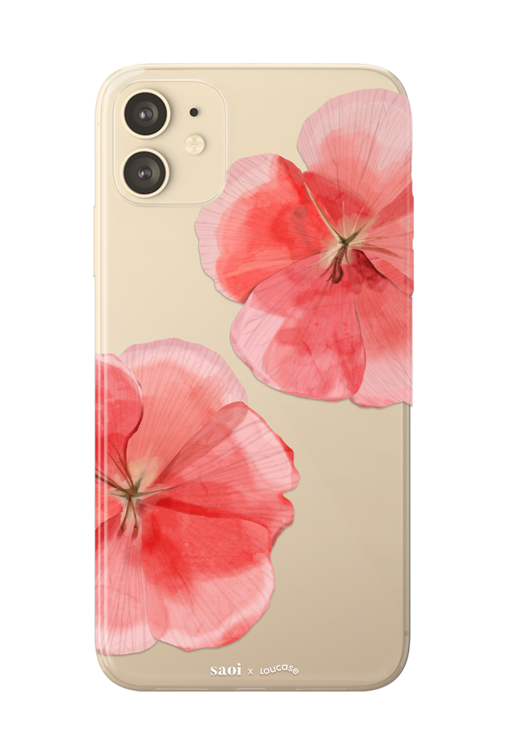 Charlotte Petal - KLEARLUX™ Limited Edition Saoi x Loucase Phone Case | LOUCASE