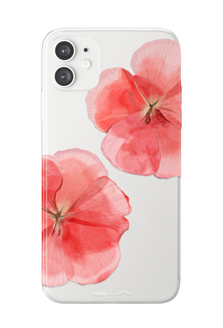 Charlotte Petal - KLEARLUX™ Limited Edition Saoi x Loucase Phone Case | LOUCASE