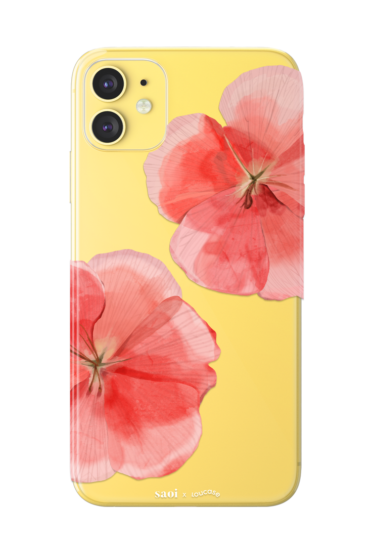 Charlotte Petal - KLEARLUX™ Limited Edition Saoi x Loucase Phone Case | LOUCASE