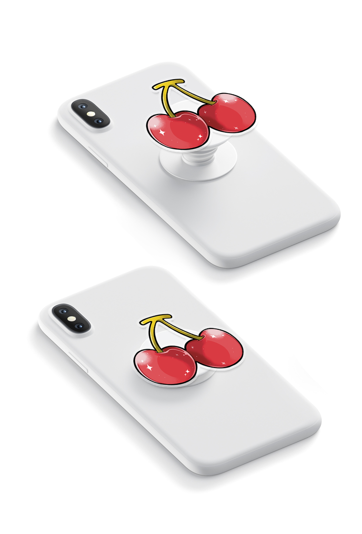 Cherry Mocktails - GRIPUP™ Limited Edition Tatagaltier x Loucase Phone Case | LOUCASE