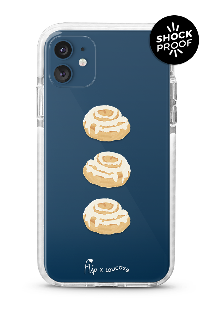 Cinnamon Swirl - PROTECH™ Limited Edition Flip x Loucase Phone Case | LOUCASE