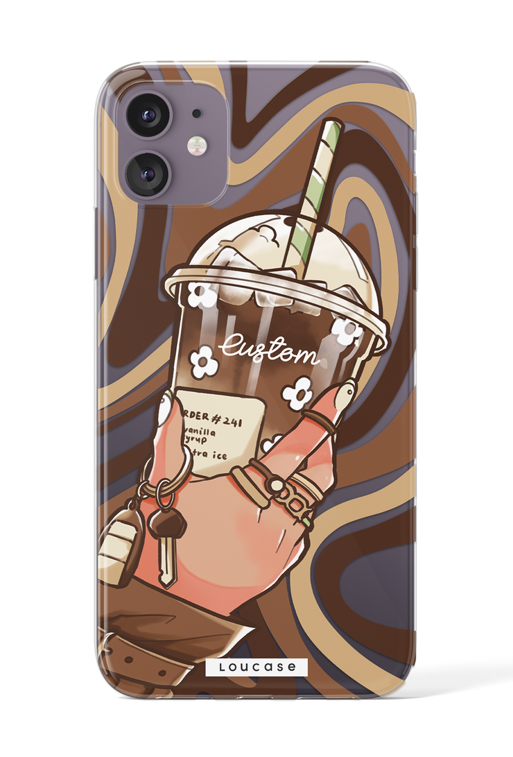 Coffee Core - KLEARLUX™ Special Edition Café Soireé Collection Phone Case | LOUCASE