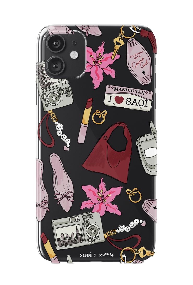 Cosmopolitan Life - KLEARLUX™ Limited Edition Saoi x Loucase Phone Case | LOUCASE