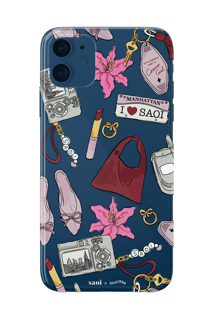 Cosmopolitan Life - KLEARLUX™ Limited Edition Saoi x Loucase Phone Case | LOUCASE