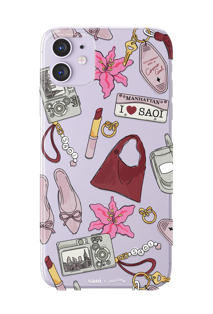 Cosmopolitan Life - KLEARLUX™ Limited Edition Saoi x Loucase Phone Case | LOUCASE