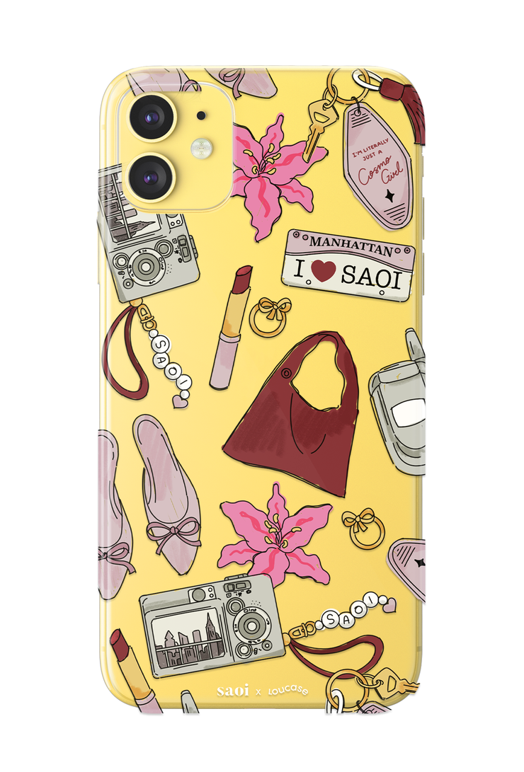 Cosmopolitan Life - KLEARLUX™ Limited Edition Saoi x Loucase Phone Case | LOUCASE