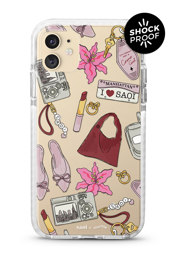 Cosmopolitan Life - PROTECH™ Limited Edition Saoi x Loucase Phone Case | LOUCASE