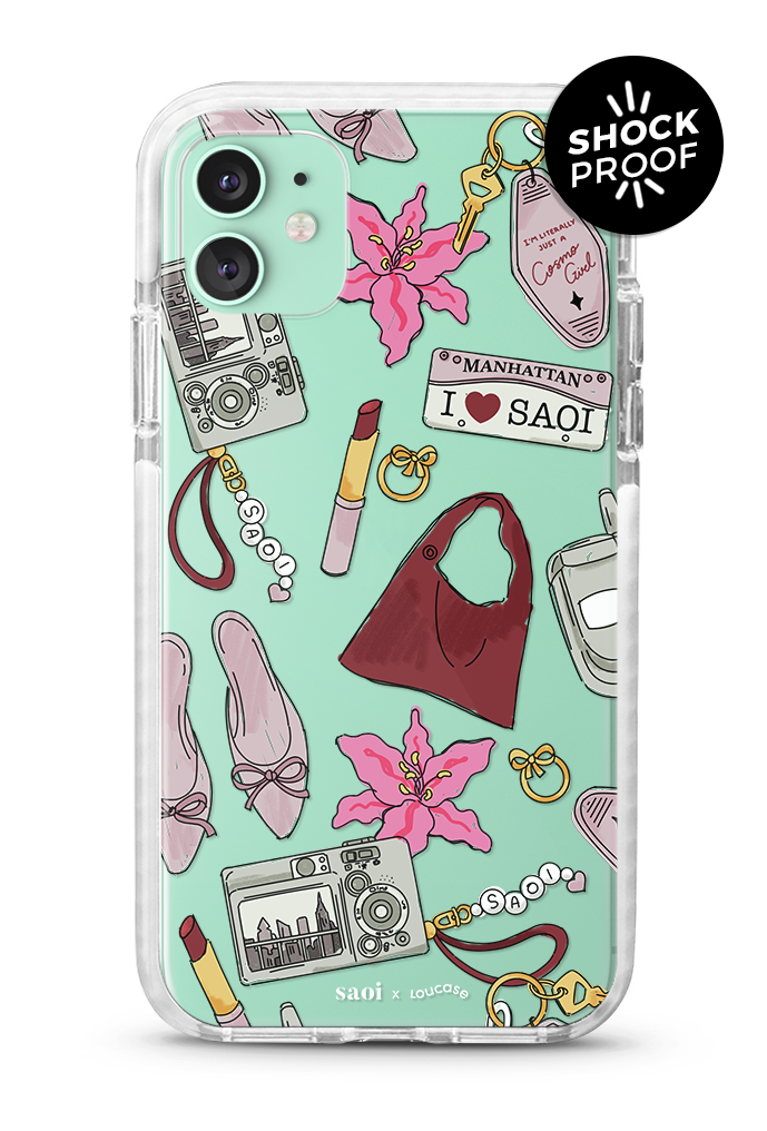 Cosmopolitan Life - PROTECH™ Limited Edition Saoi x Loucase Phone Case | LOUCASE