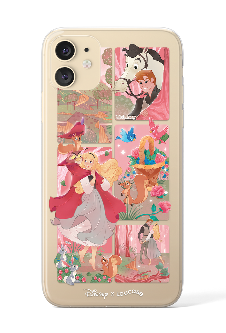 Faraway Forest - KLEARLUX™ Disney x Loucase Sleeping Beauty Collection Phone Case | LOUCASE