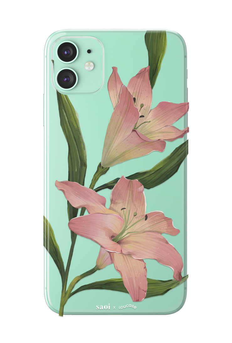 Flowers for Spring - KLEARLUX™ Limited Edition Saoi x Loucase Phone Case | LOUCASE