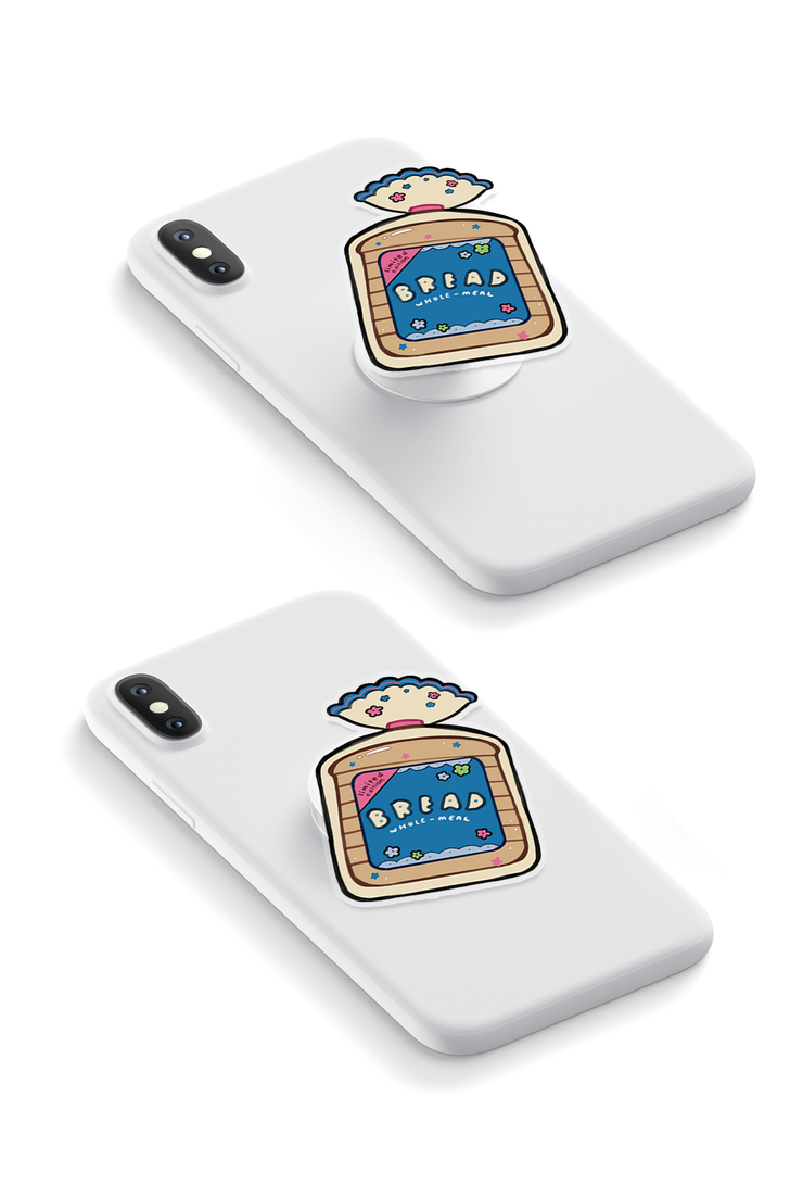 Fresh Loaf - GRIPUP™ Special Edition Sunday Market Collection Phone Grip | LOUCASE