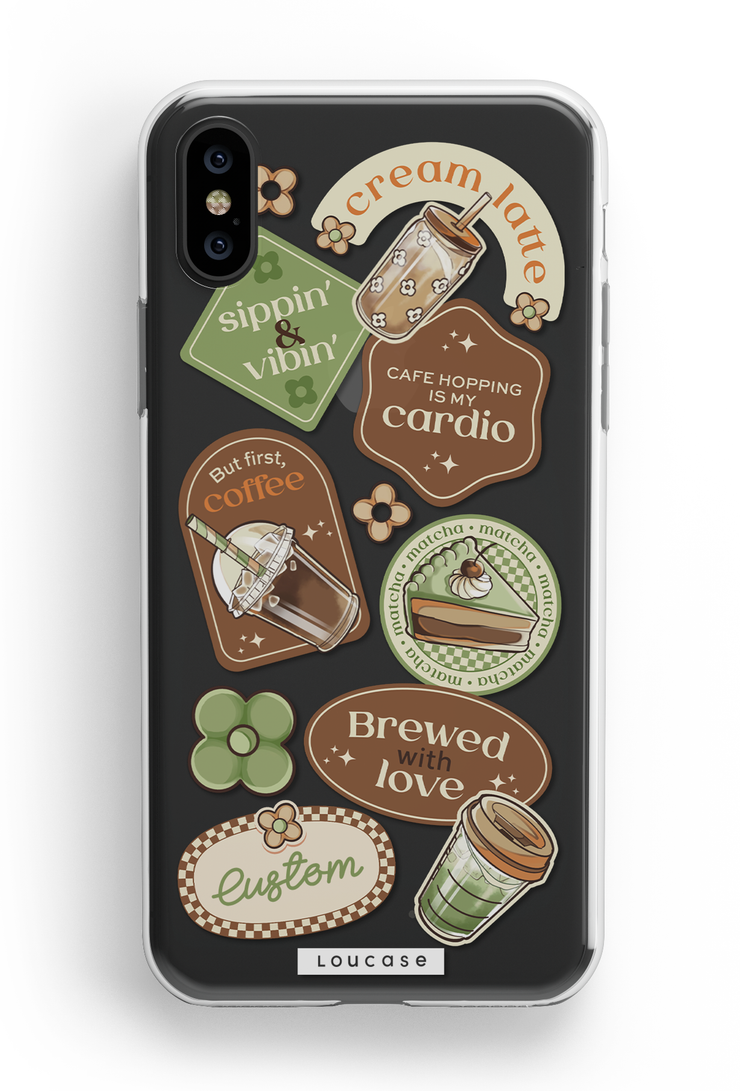 Freshly Brewed - KLEARLUX™ Special Edition Café Soireé Collection Phone Case | LOUCASE