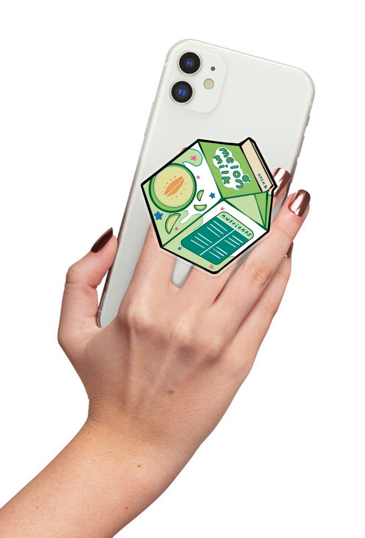 Melon Milk - GRIPUP™ Special Edition Sunday Market Collection Phone Grip | LOUCASE