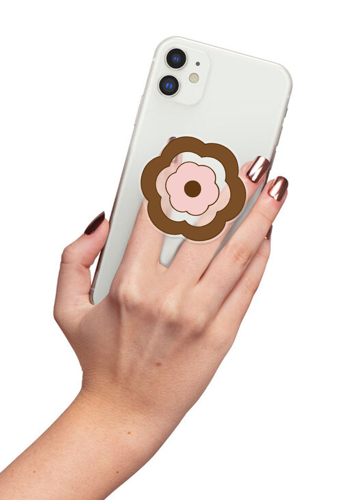 Hana GripUp in Brown GRIPUP™ Limited Edition Machino x Loucase Phone