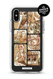 Hazel Latte - PROTECH™ Special Edition Café Soireé Collection Phone Case | LOUCASE