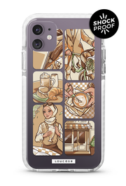 Hazel Latte - PROTECH™ Special Edition Café Soireé Collection Phone Case | LOUCASE