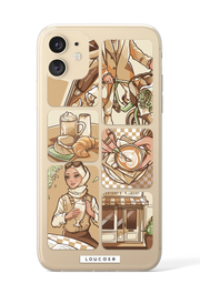 Hazel Latte - KLEARLUX™ Special Edition Café Soireé Collection Phone Case | LOUCASE