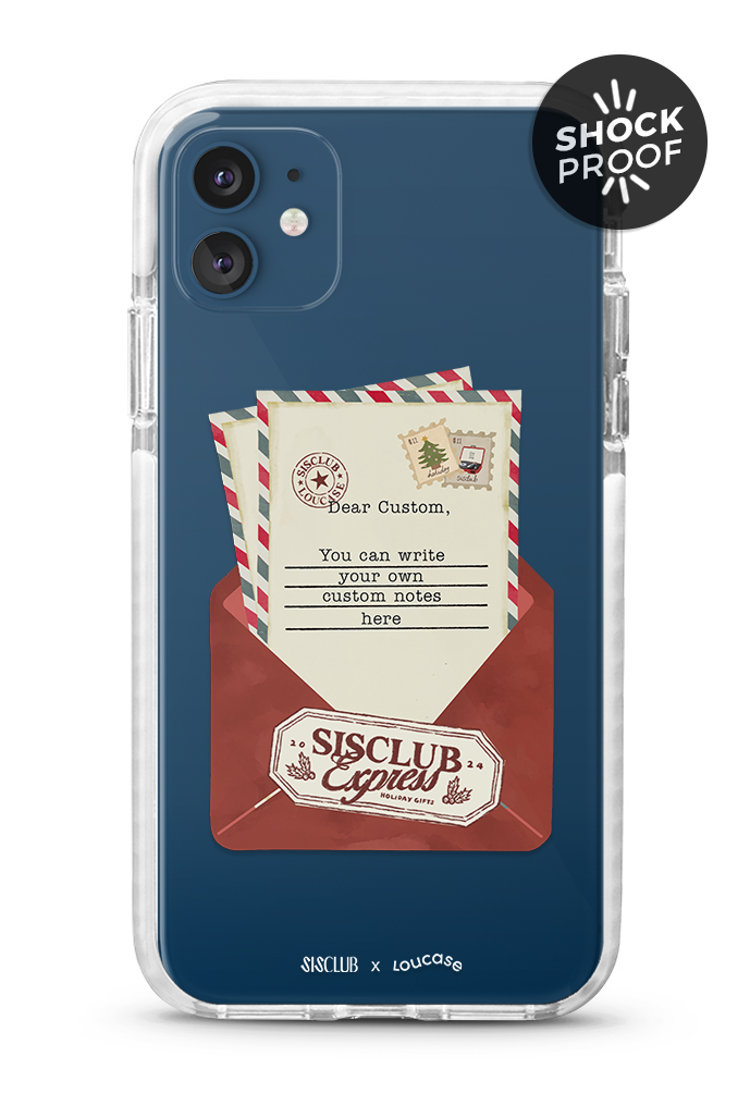 Holiday Note - PROTECH™ Limited Edition Sis Club x Loucase Phone Case | LOUCASE