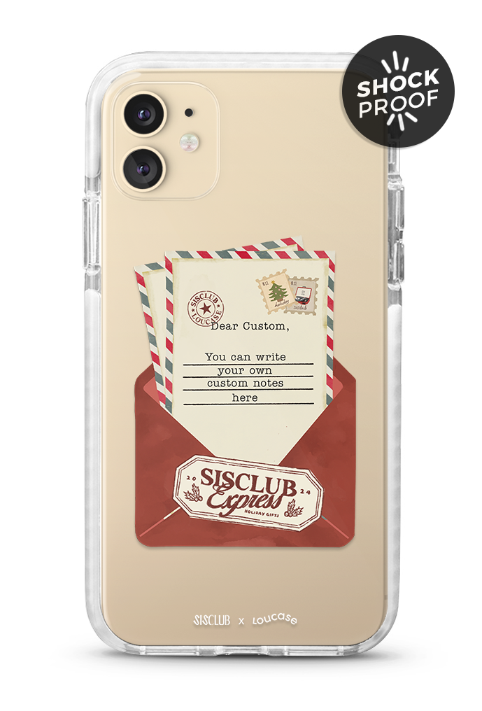 Holiday Note - PROTECH™ Limited Edition Sis Club x Loucase Phone Case | LOUCASE