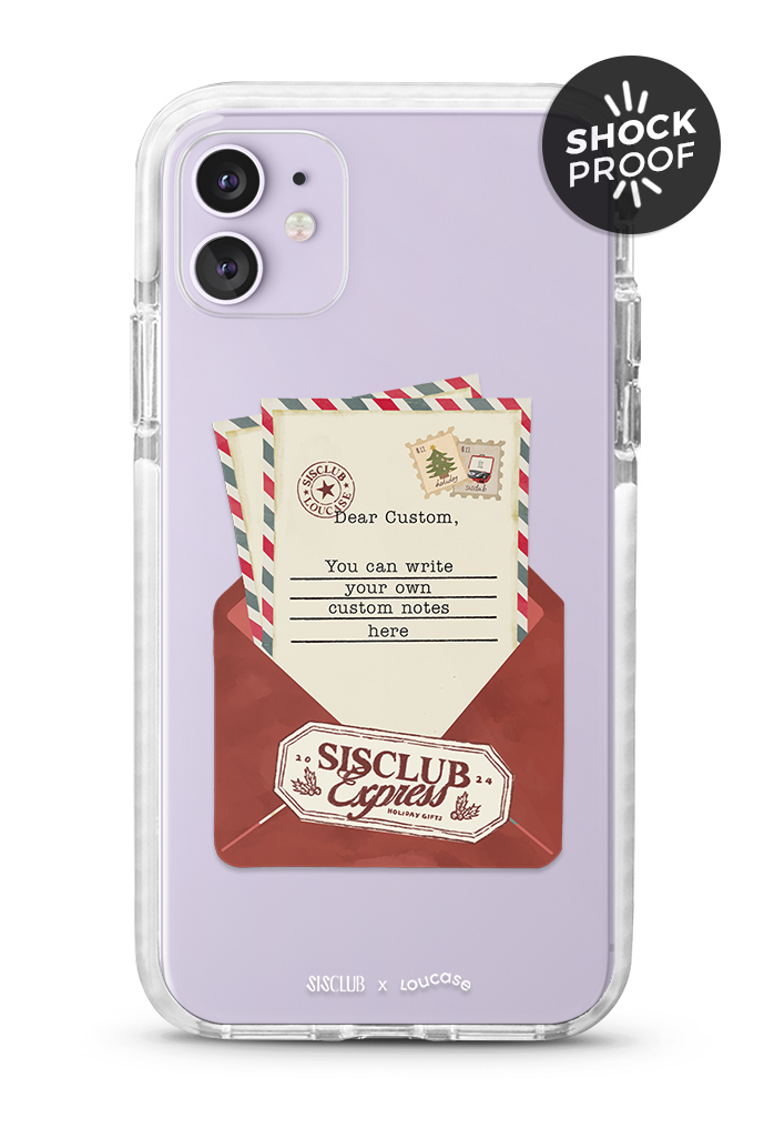 Holiday Note - PROTECH™ Limited Edition Sis Club x Loucase Phone Case | LOUCASE