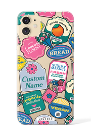 Label It - KLEARLUX™ Special Edition Sunday Market Collection Phone Case | LOUCASE