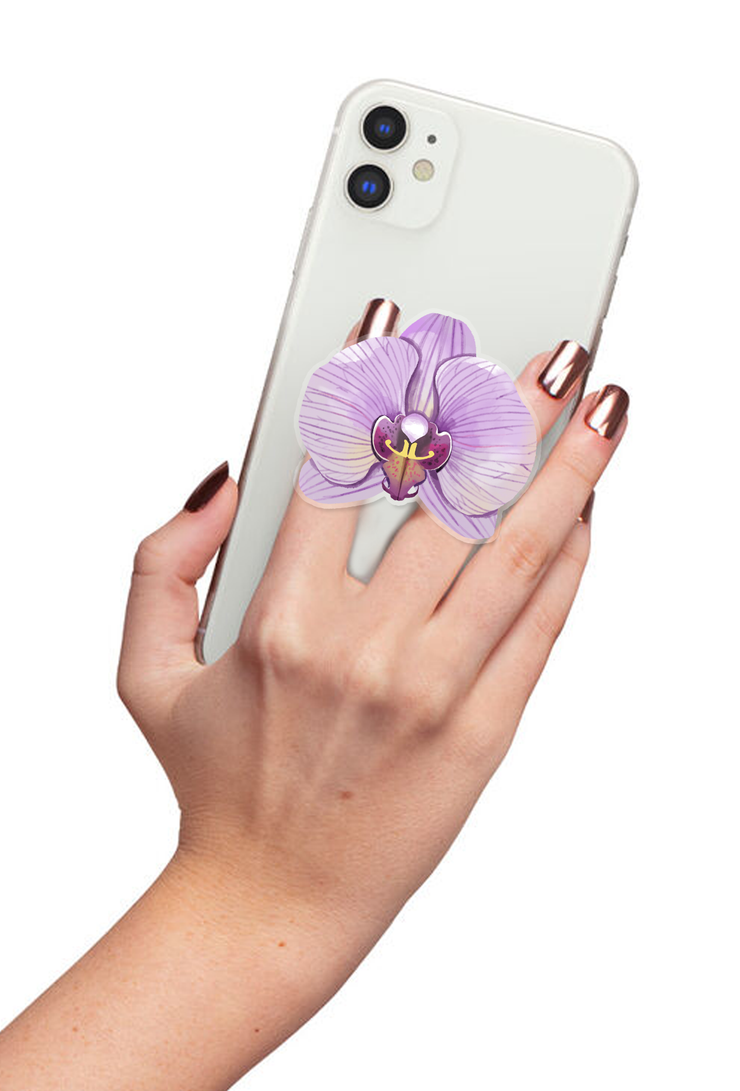 Lilac Orchid - GRIPUP™ Special Edition Orkedia Collection Phone Grip | LOUCASE