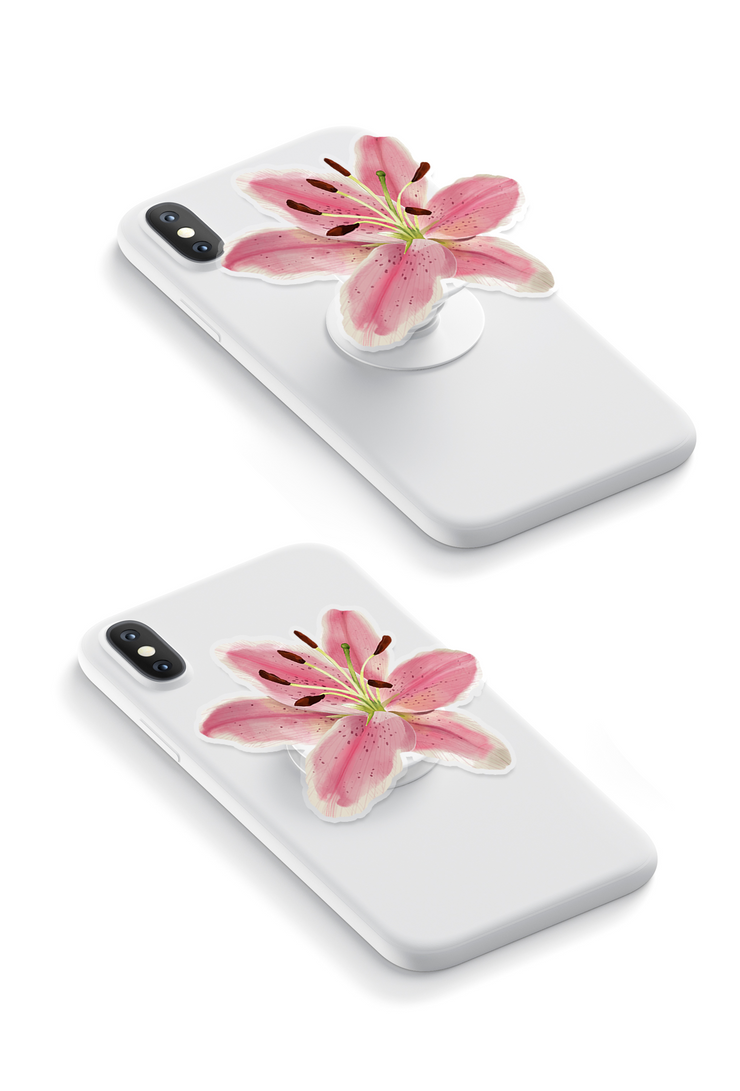 Lily - GRIPUP™ Special Edition Eden Collection Phone Grip | LOUCASE