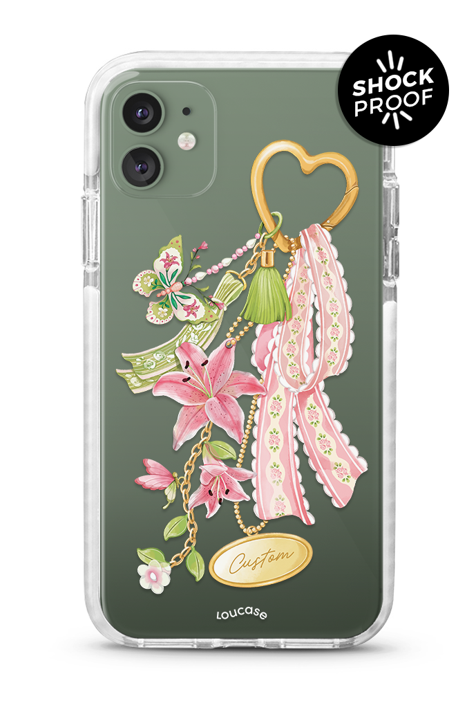 Lily Charm - PROTECH™ Special Edition Eden Collection Phone Case | LOUCASE