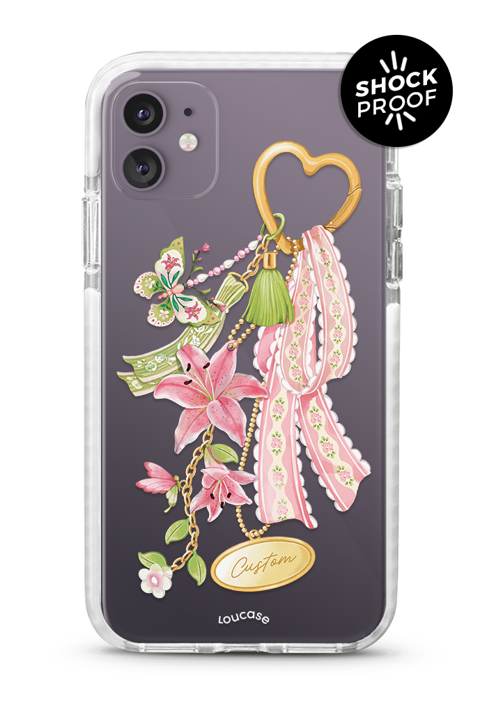 Lily Charm - PROTECH™ Special Edition Eden Collection Phone Case | LOUCASE