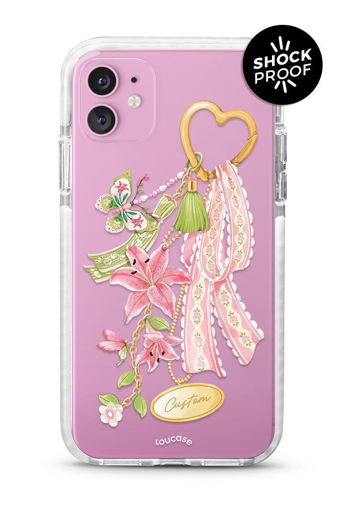 Lily Charm - PROTECH™ Special Edition Eden Collection Phone Case | LOUCASE