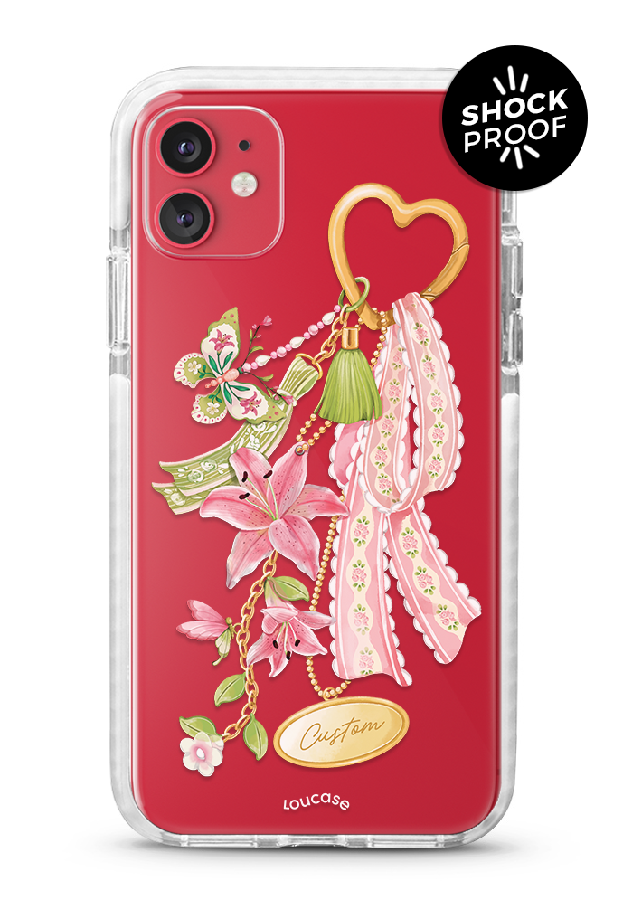 Lily Charm - PROTECH™ Special Edition Eden Collection Phone Case | LOUCASE
